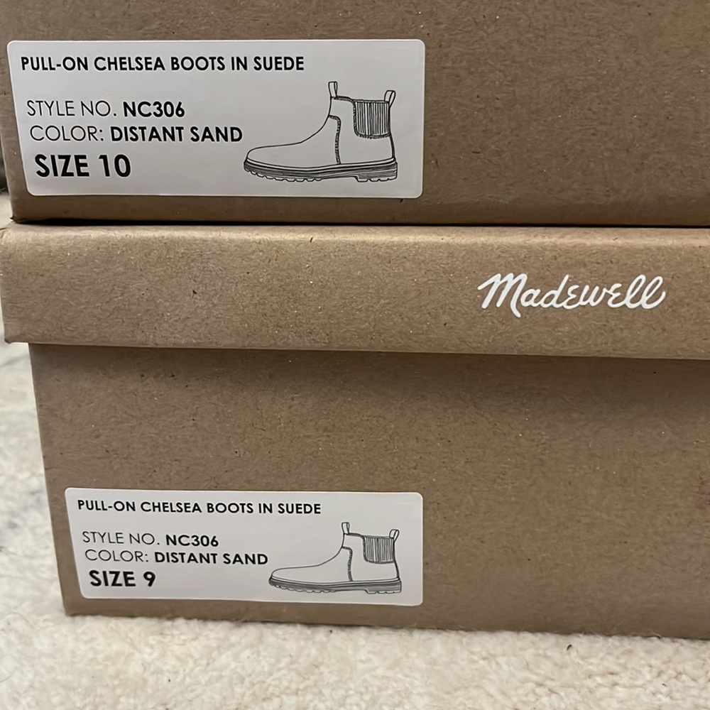 Madewell pull on Chelsea boot in suede - Picture 9 of 10